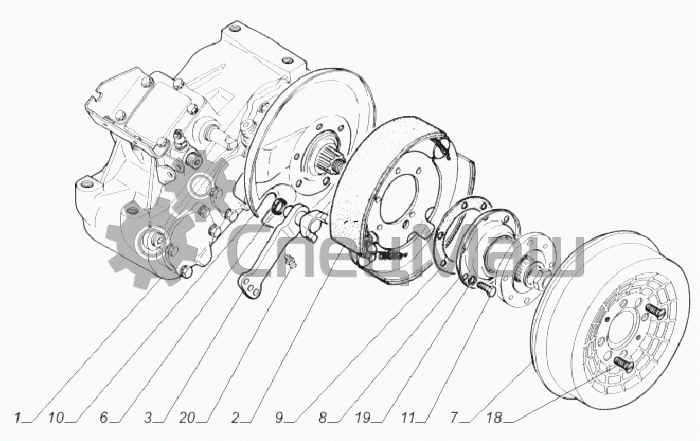 Схема газ 33081 дизель