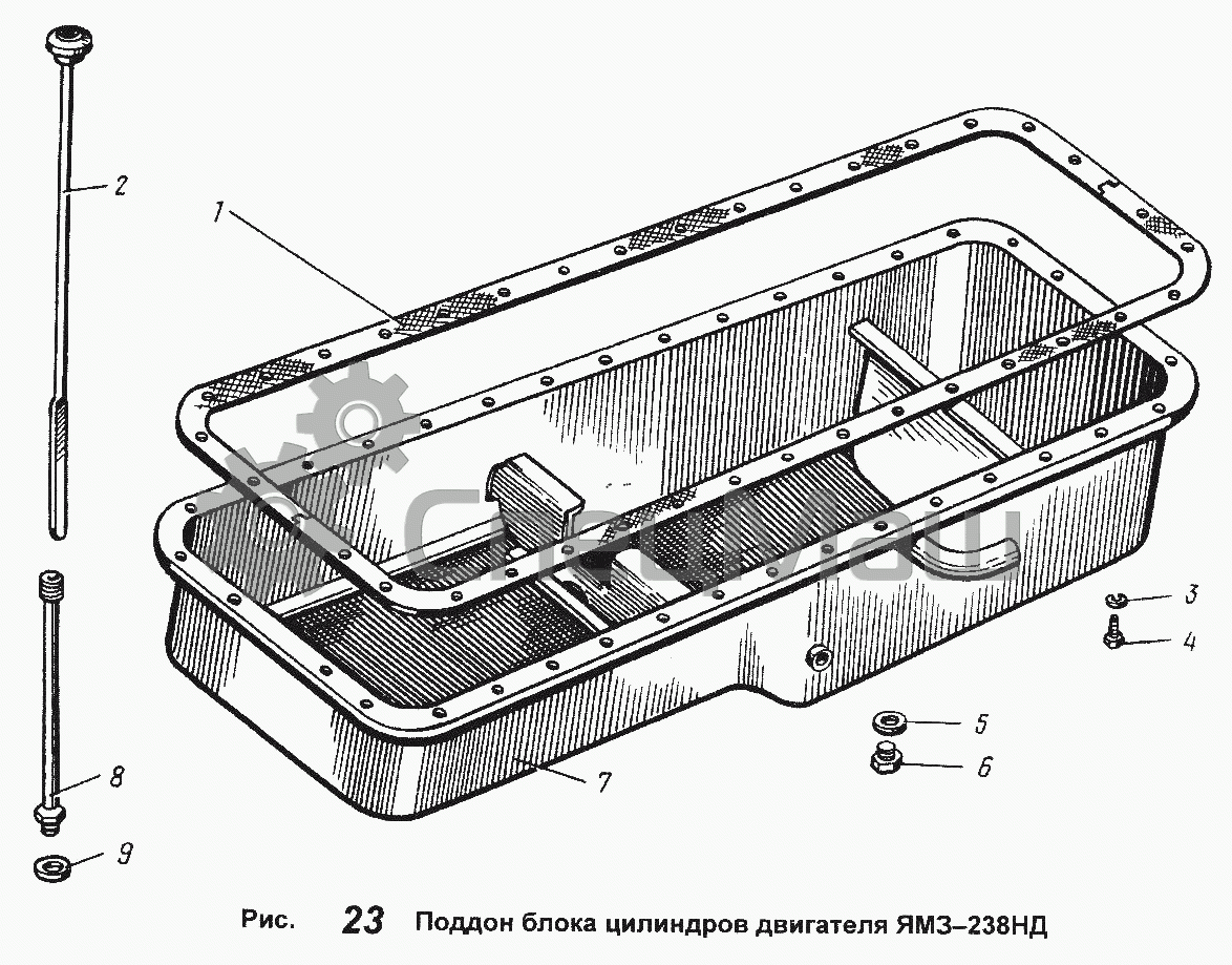 Газ 33098 двигатель ямз как снять поддон