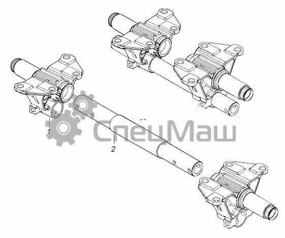 Схема балансира камаз
