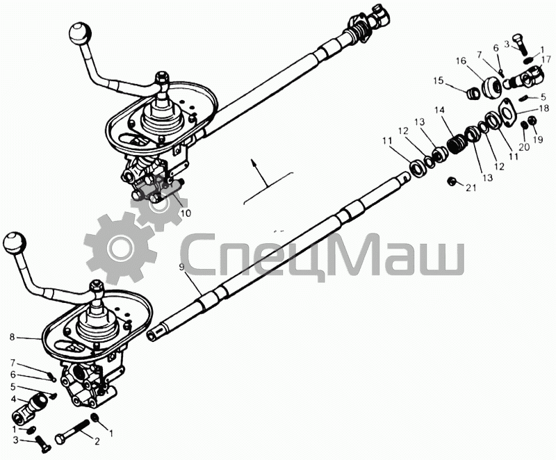 Камаз 65115 переключение передач