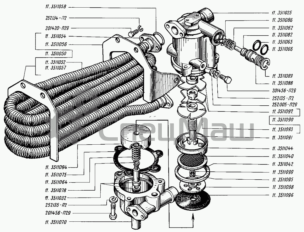 1003512010 регулятор давления. 3512010 краз. регулятор давления с предохранительным клапаном краз-256. регулятор 11. регулятор давления зил,камаз,маз,урал,краз,лиаз 100-3512010.