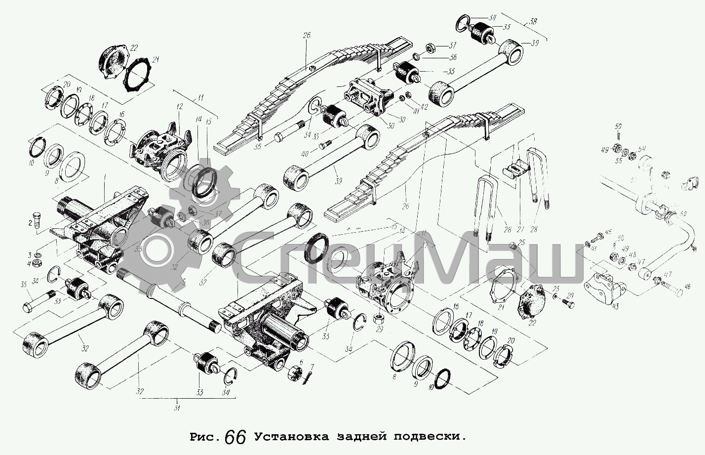 Маз 5516 схема. Подвеска балансира МАЗ 6303. Балансирная подвеска МАЗ 5516. МАЗ задняя подвеска балансирная. Подвеска задняя МАЗ 6312.