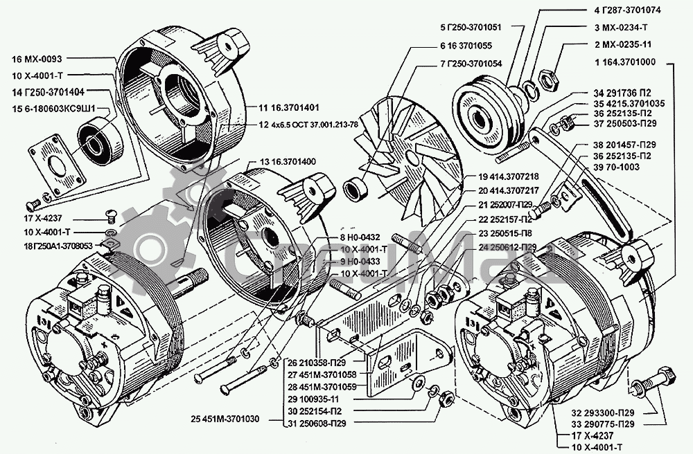 Схема подключения генератора уаз буханка