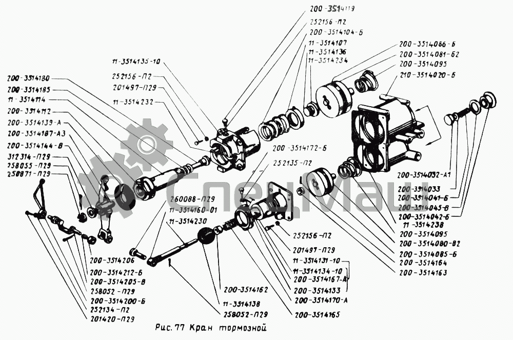 Тормоза урал схема