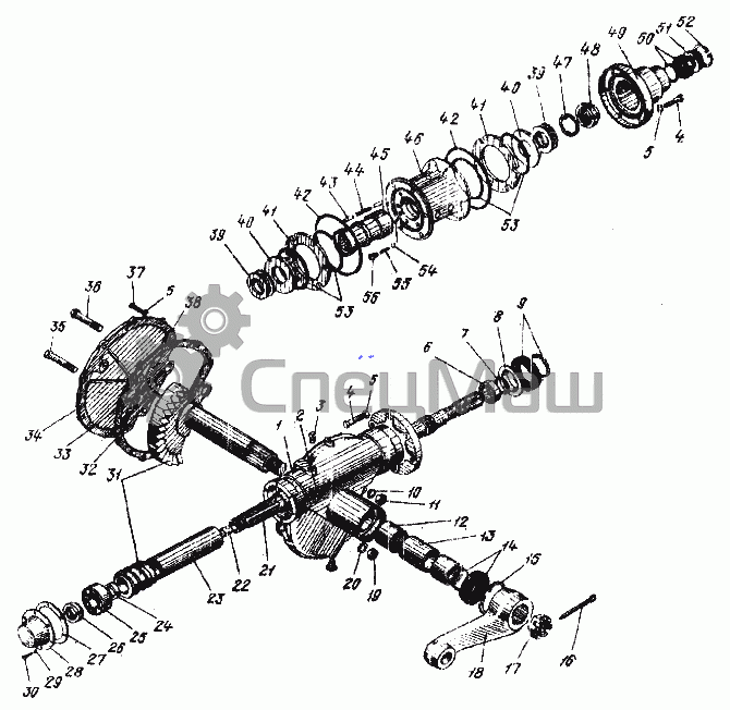 Рулевое урал 4320 схема