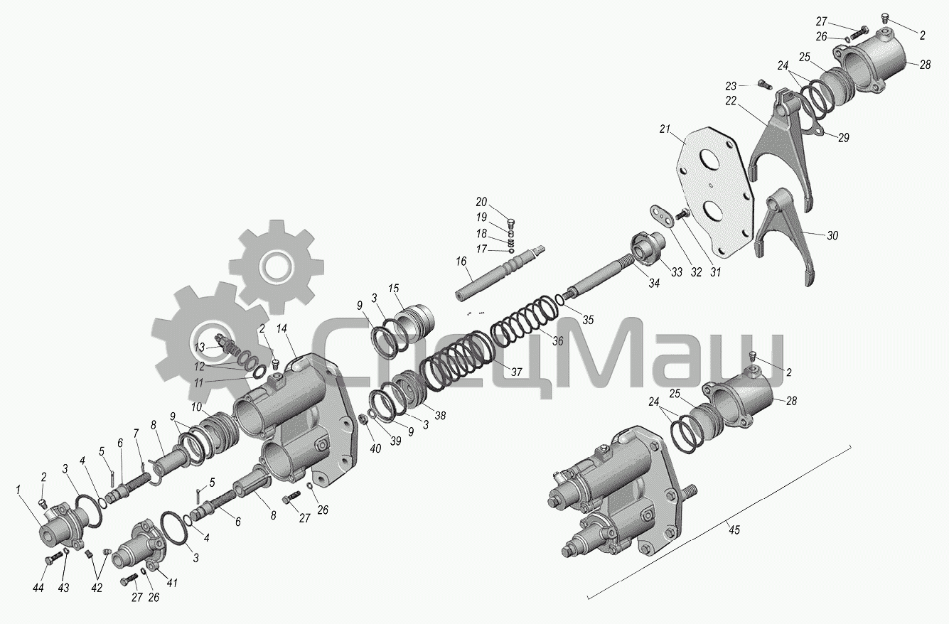 Раздатка урал схема. Вал карданный 700а.42.38.000-01. 700а.42.38.000 вал карданный. Карданный вал задний к-744р2. Вал карданный к-744 р4.