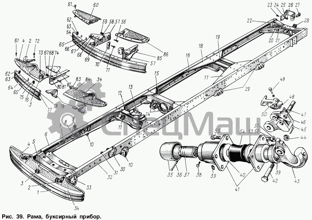 Схема зил 131