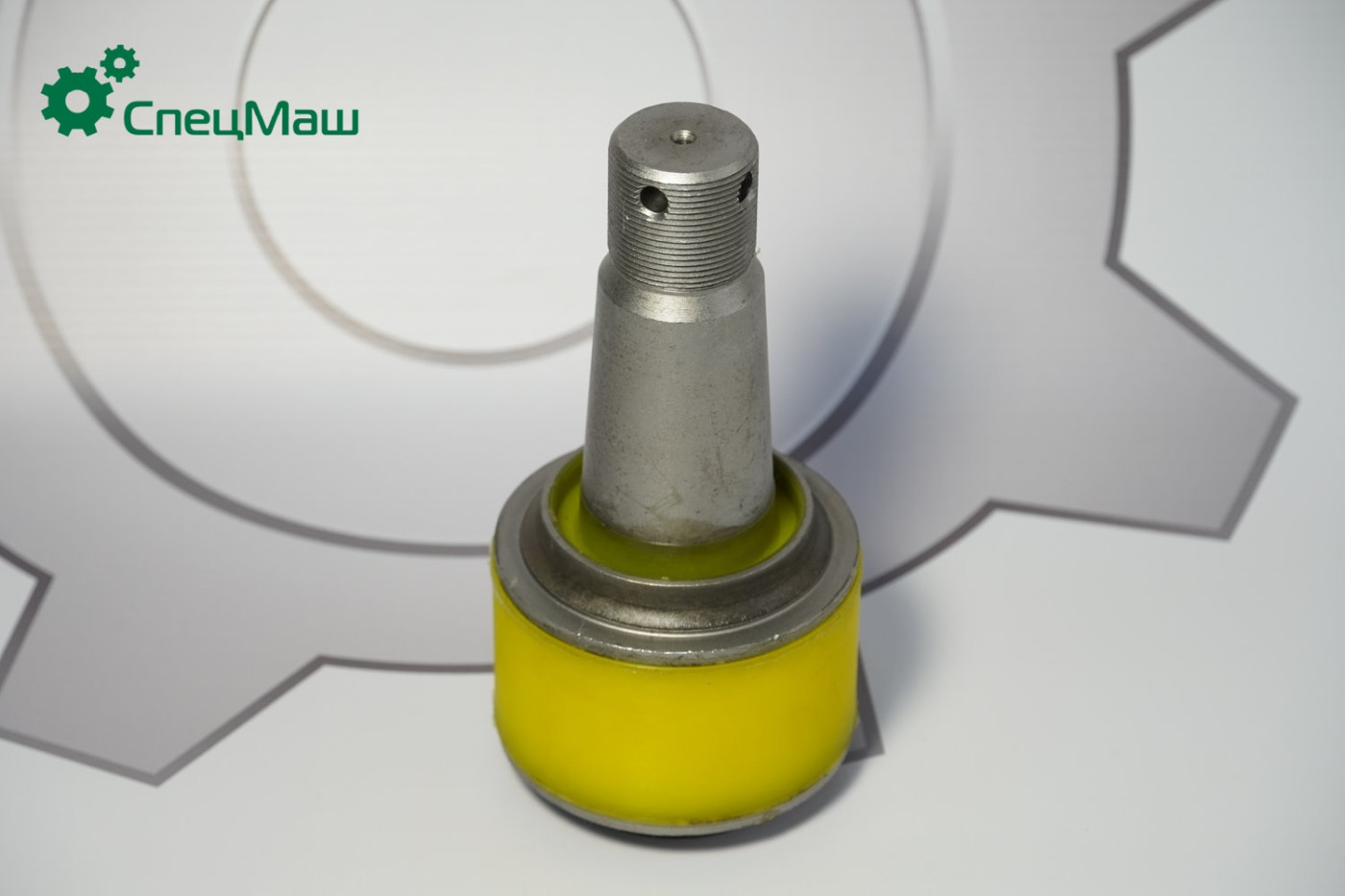 Палец реактивной штанги КАМАЗ-6520 2-опорн. (d=95) (РЕЗИНА) (СпецМаш)