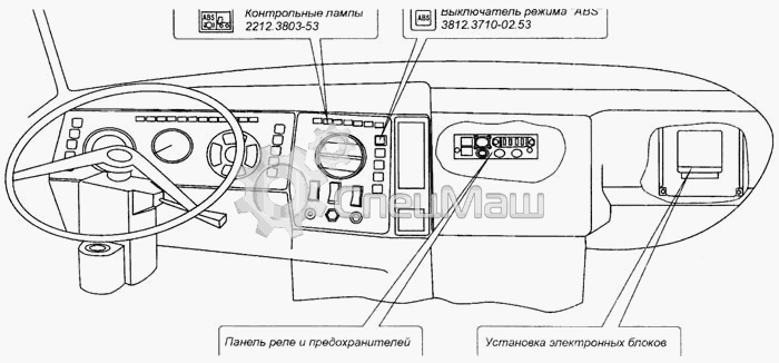 электрооборудование маз электрооборудование маз
