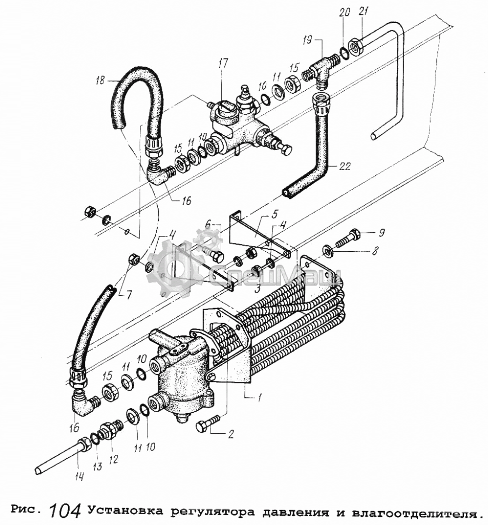 Пневмосистема на МАЗ | новости СпецМаш