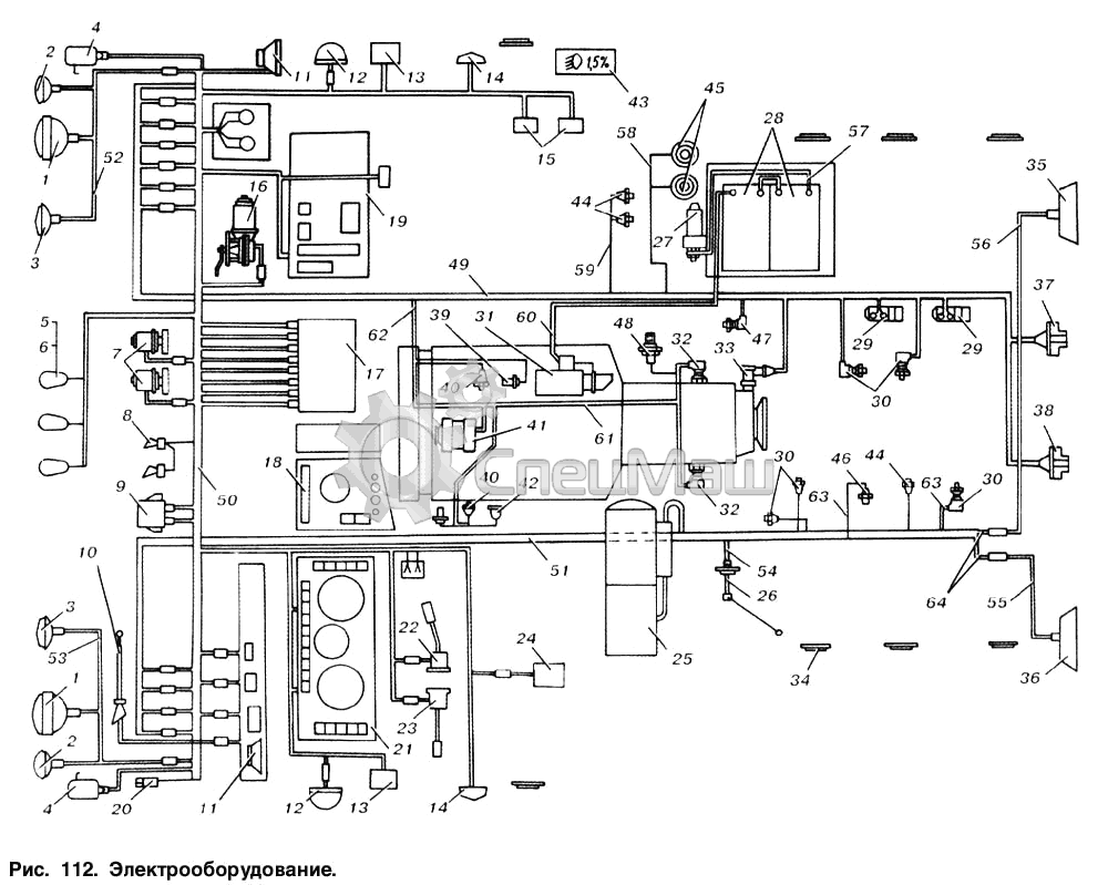 Электросхема для МАЗ | новости СпецМаш